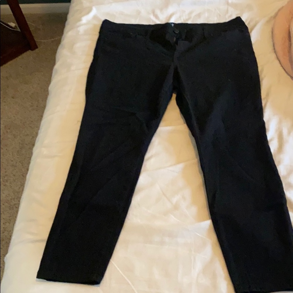 Black skinny jeans
